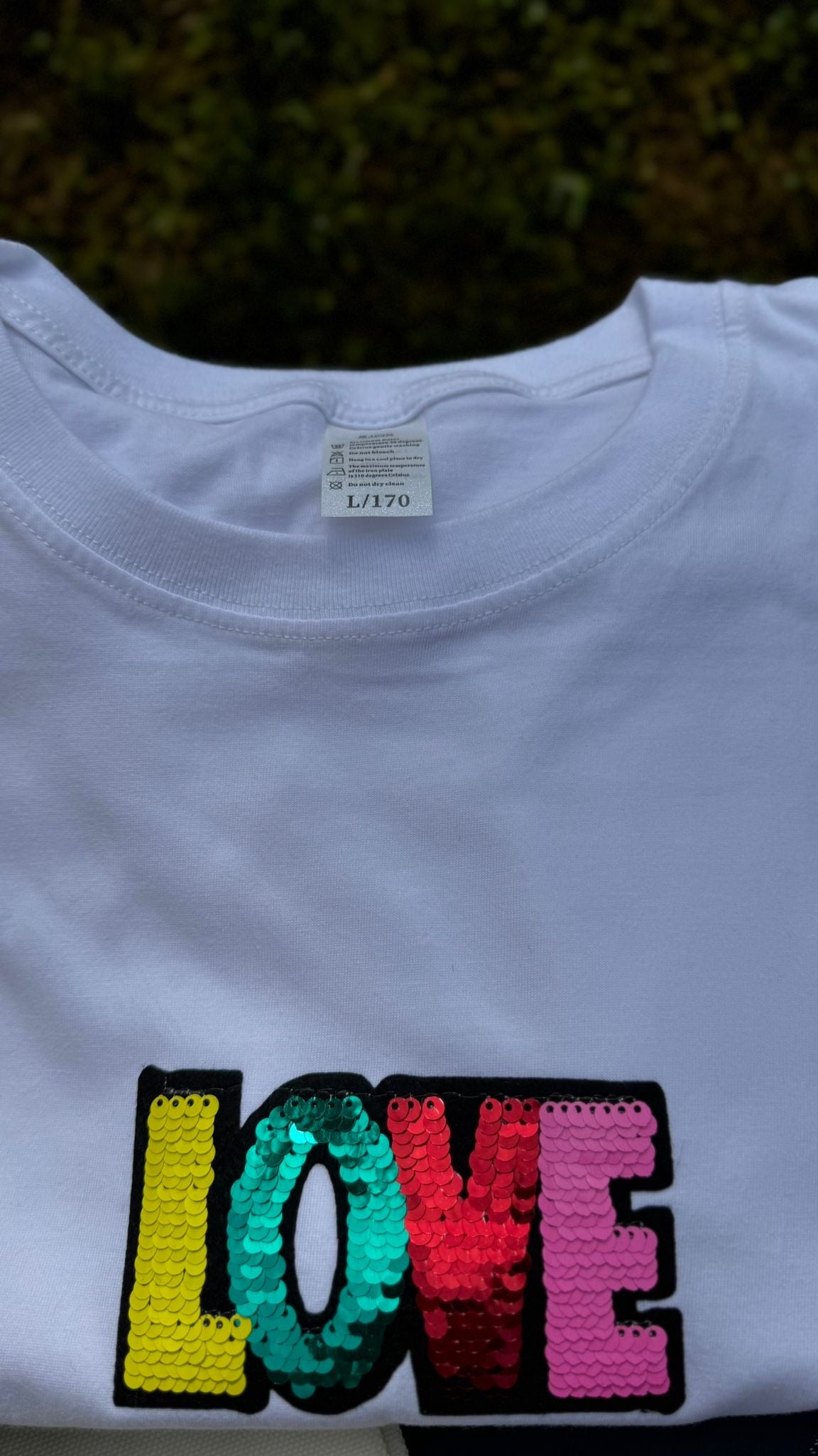 T-shirt Love Patch
